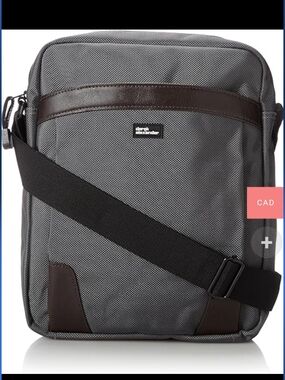 Derek Alexander North/South Top Zip Shoulder Bag Black